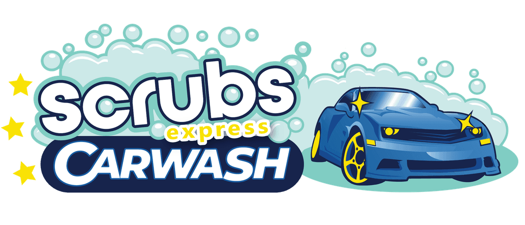 soak city express car wash logo with extra bubbles